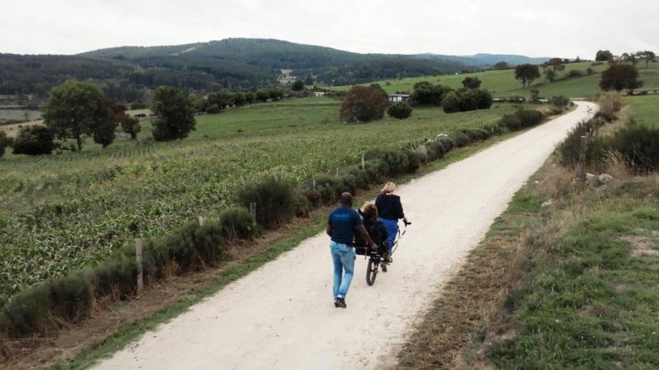 Nathalie Basteyns has had multiple sclerosis for ten years, so she goes on a road trip to Lourdes.