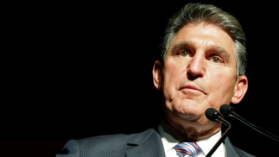 Porträt des US-Senators Joe Manchin.