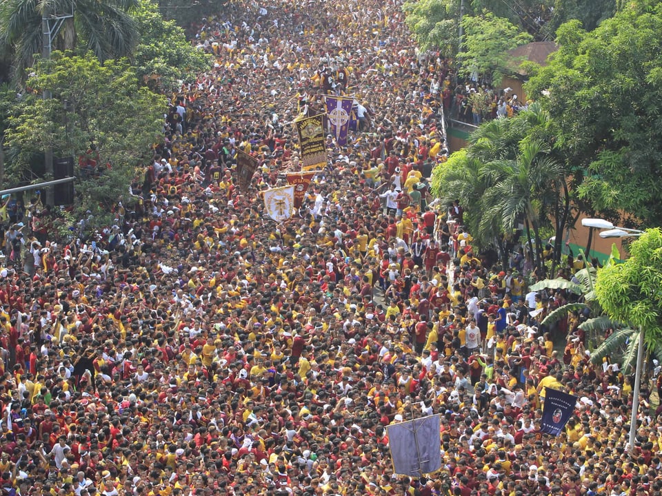 Prozession in Manila