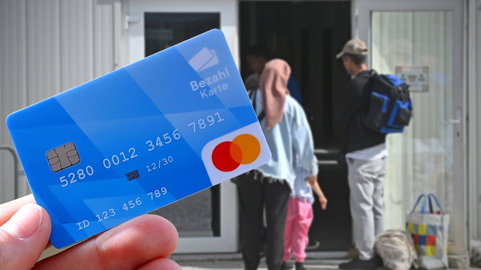 Asylum seekers in Germany;  Before that payment card