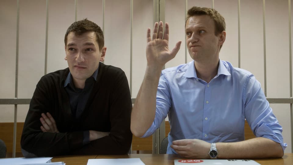 Oleg und Alexej Nawalny.