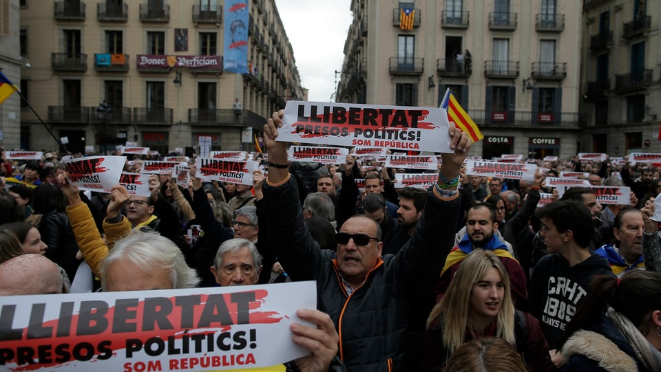 Streik in Katalonien
