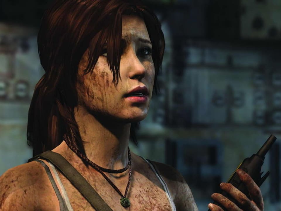 Ein Screenshot des Games «Tomb Raider» zeigt die Hauptfigur Lara Croft.