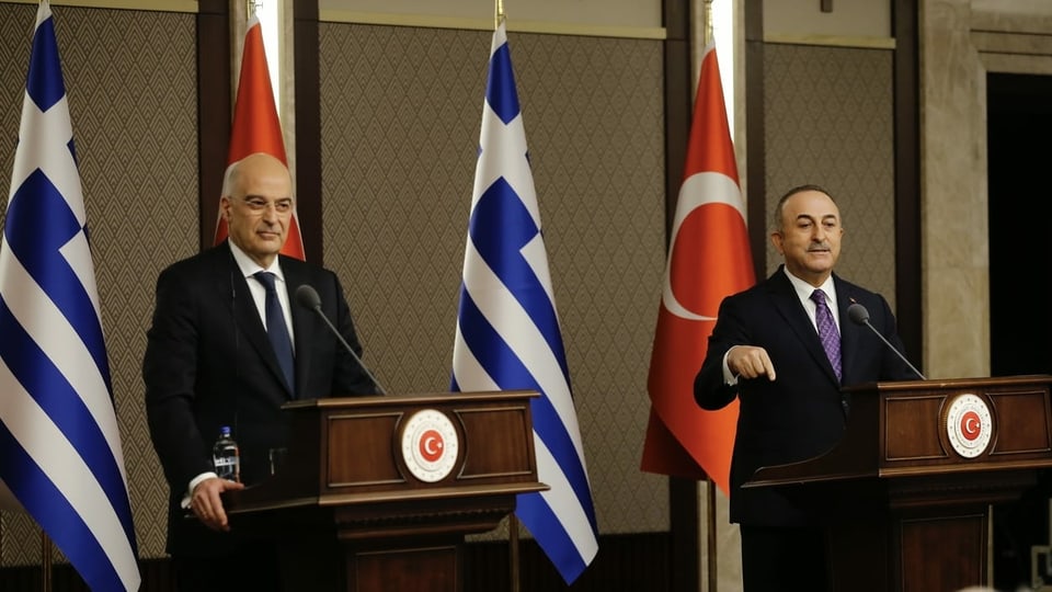 Türkei-Griechenland: Streit an der Medienkonferenz
