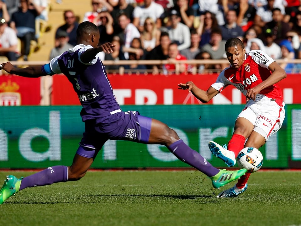 Kylian Mbappé trifft gegen Toulouse