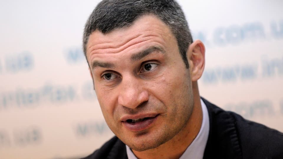Witali Klitschko hat in der Ukraine alle Hände voll zu tun.