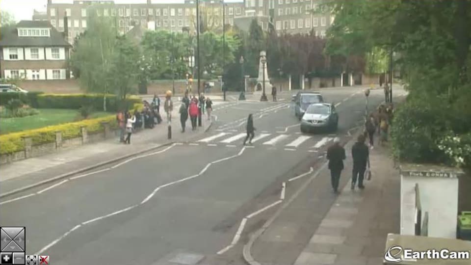 Abbey Road in London. 
