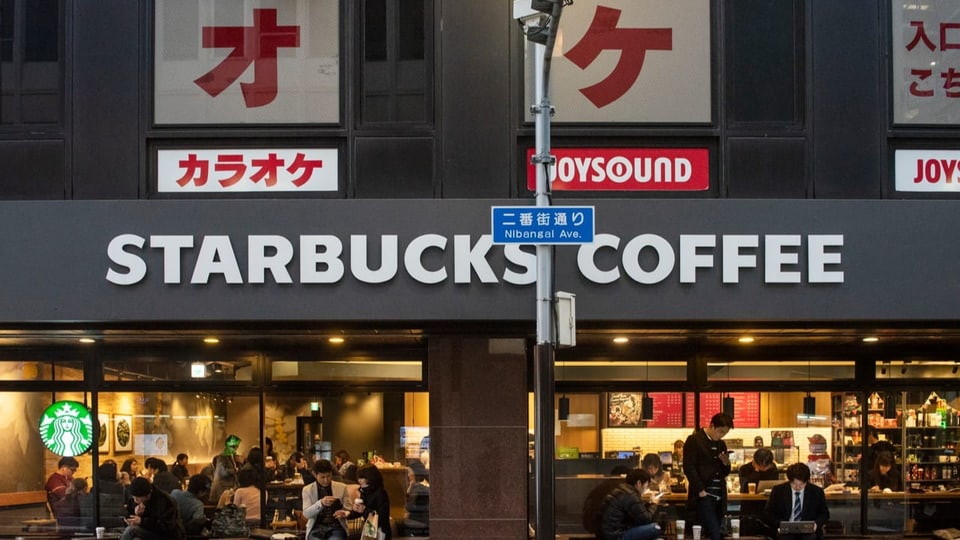 Starbucks-Filiale in Tokio