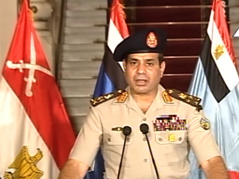 Verteidigungsminister Abdel Fattah al-Sisi 