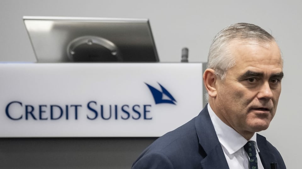 CEO der Credit-Suisse blickt optimistisch in die Zukunft