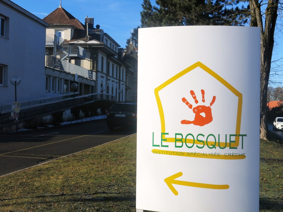 Die Krippe «Le Bosquet» von aussen 