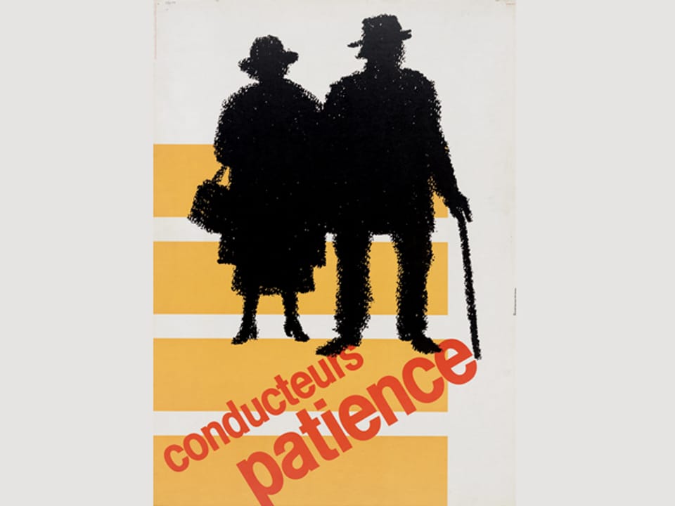 bfu-Plakat: Conducteurs patience