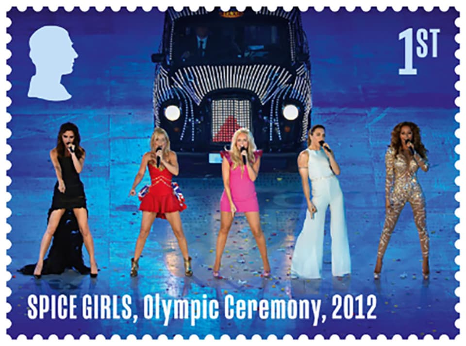 Spice Girl Briefmarke