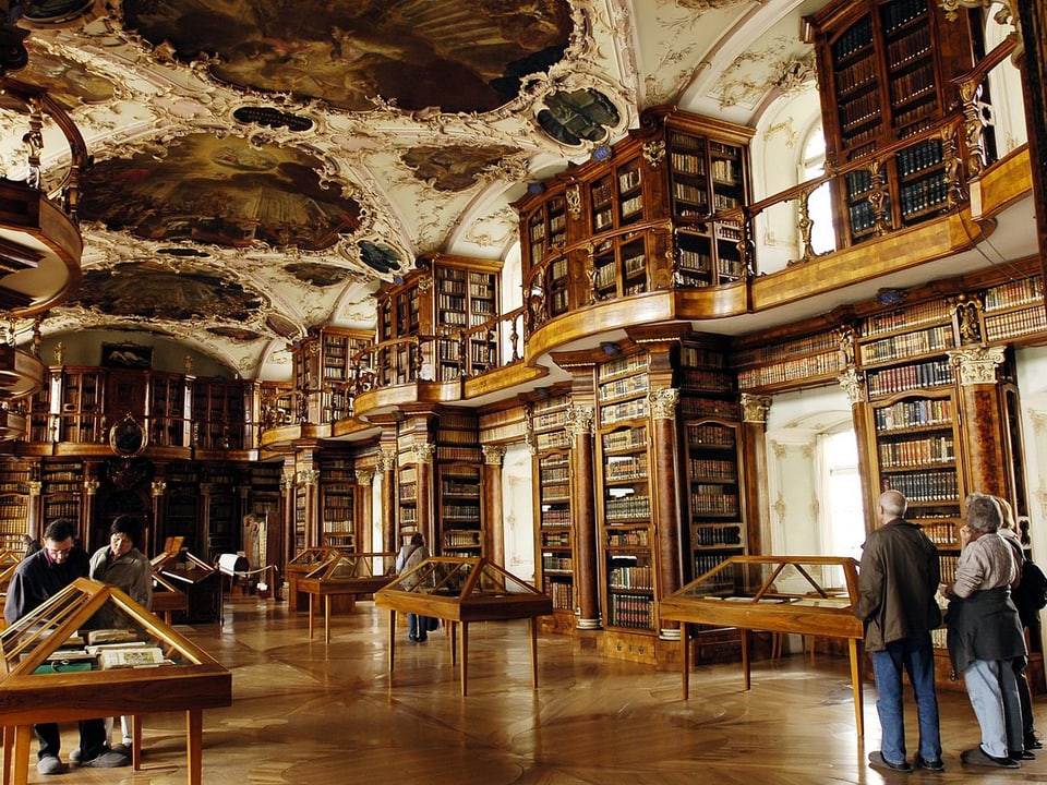 Büchersaal der Stiftsbibliothek St.Gallen
