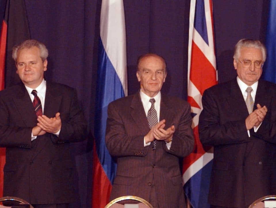 Drei Balkan-Machthaber
