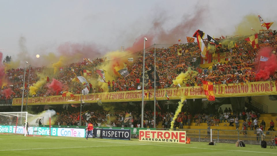Fans in Benevento