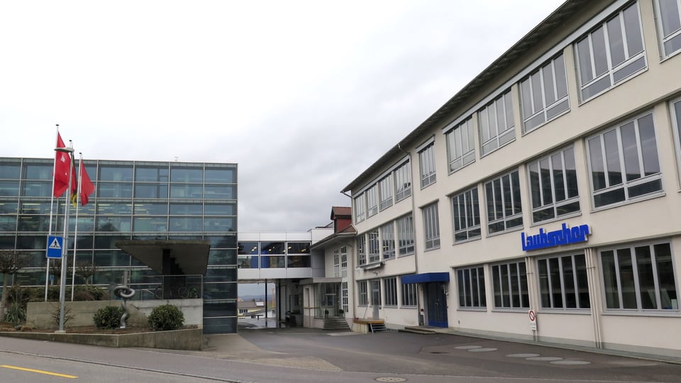 Aktuelles Firmengebäude der Firma Laubscher.