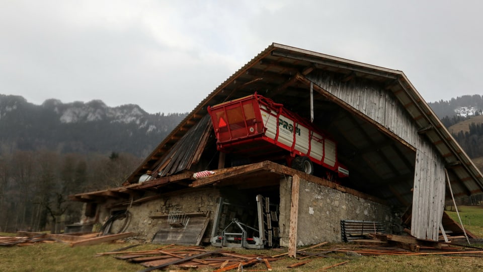 Schaden durch «Sabine» Schaden durch «Sabine»
