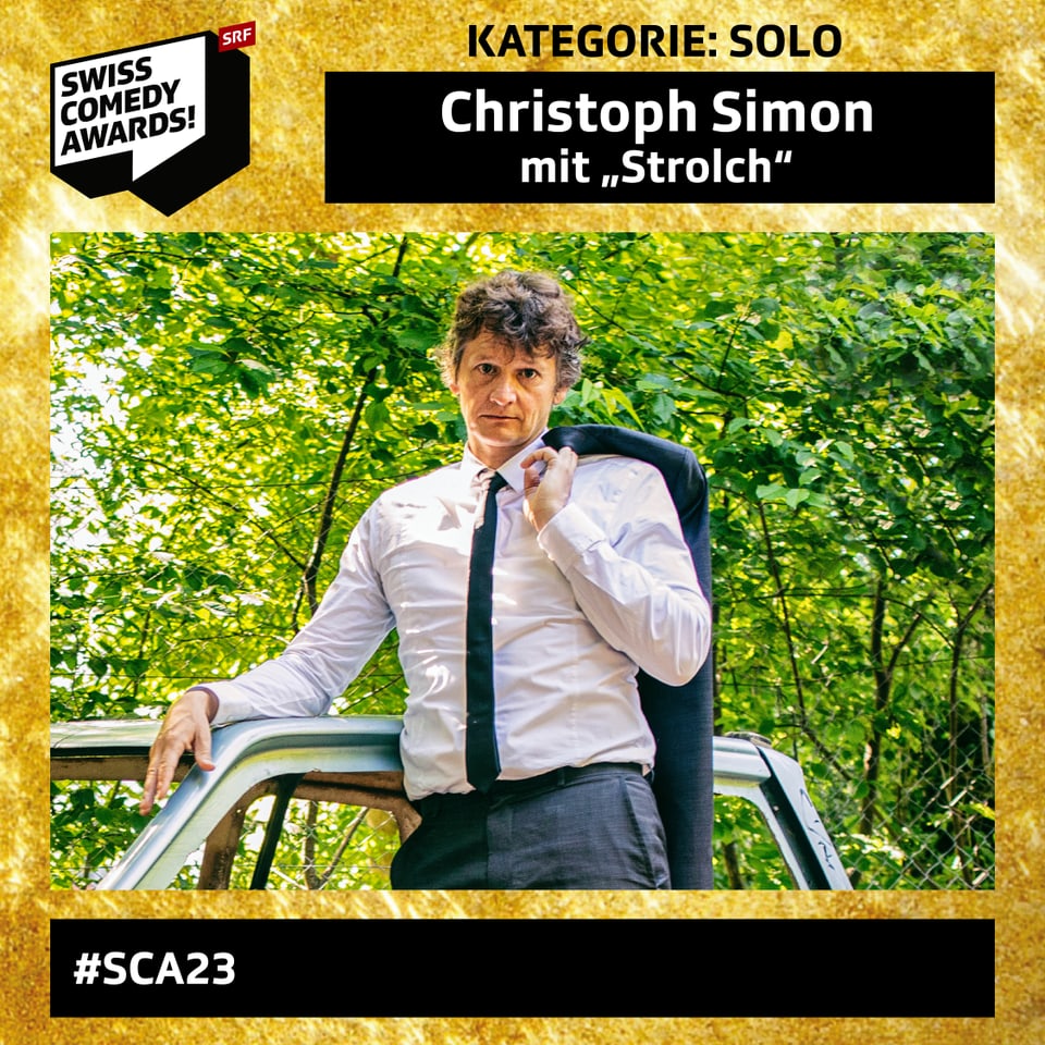 Christoph Simon mit «Strolch»