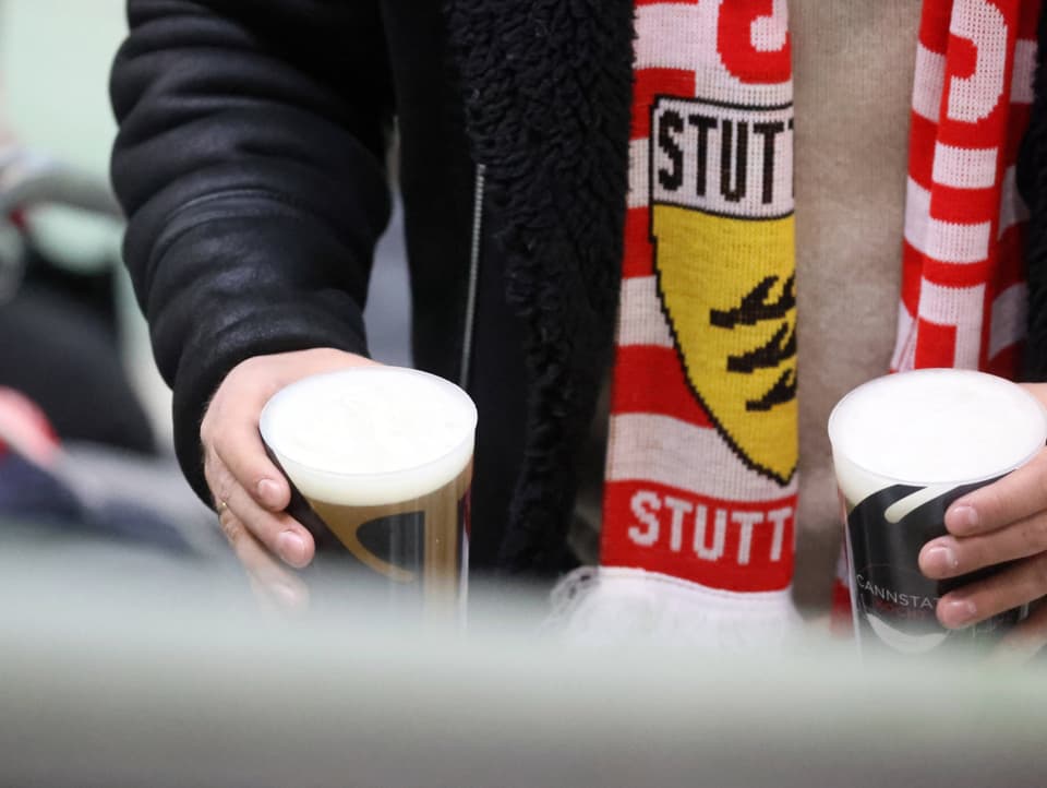Fans des VfB Stuttgart.
