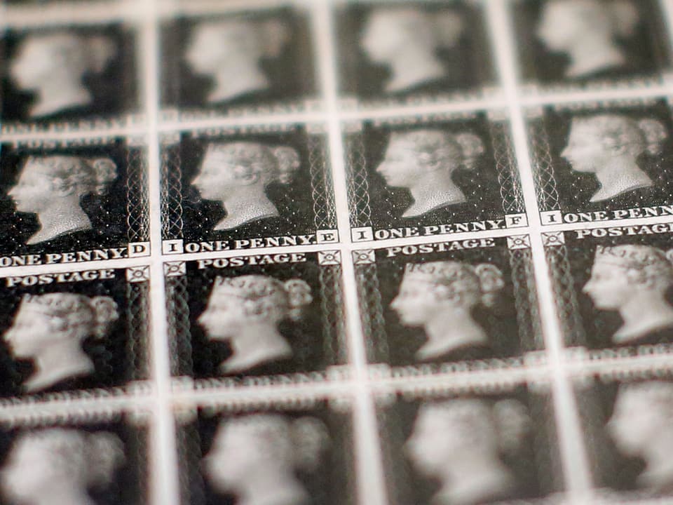 Briefmarken von Queen Victoria.