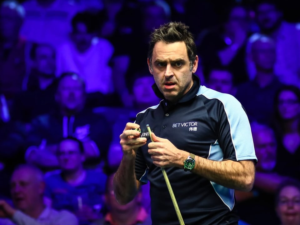 Ist im Snooker eine grosse Figur. Ronald Antonio „Ronnie“ O’Sullivan.