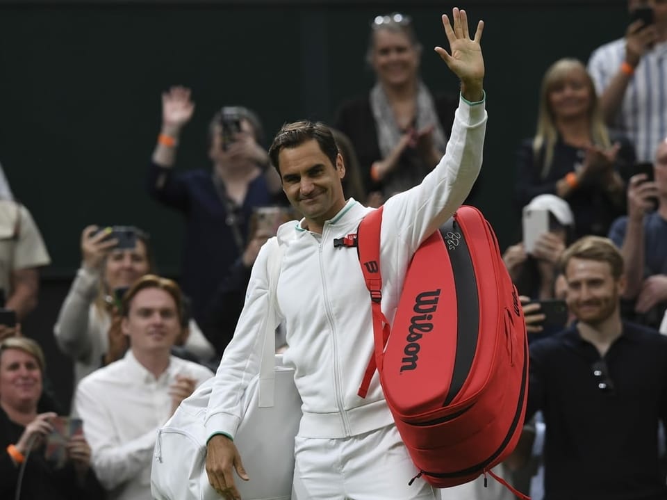 Darf wieder auf dem Centre Court ran Roger Federer