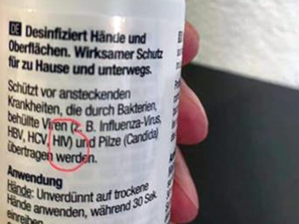 Die Top Testsieger - Suchen Sie bei uns die Desinfektionsmittel gegen hiv entsprechend Ihrer Wünsche