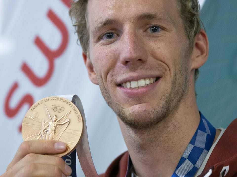 30. Juli: Jérémy Desplanches, Bronze, Schwimmen, 200 m Lagen Desplanches