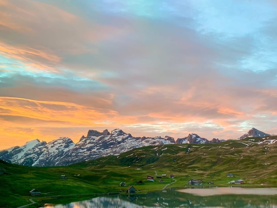 Morgenstimmung in den Bergen