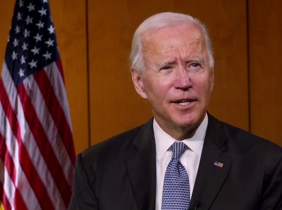 Joe Biden wird am Parteitag der Demokraten als Präsidentschaftskandidat nominiert werden.