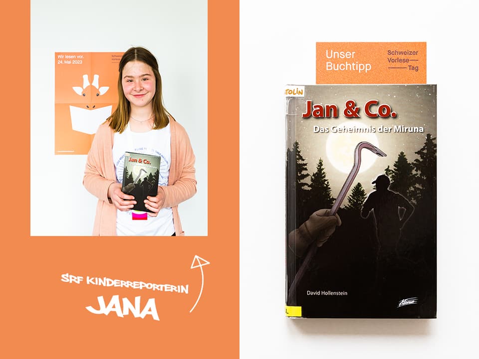 Kinderreporterin Jana und das Buch «Jan & Co.: Das Geheimnis der Miruna»