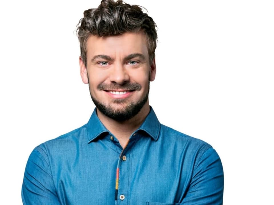 «SRF Kids News»-Moderator Michel