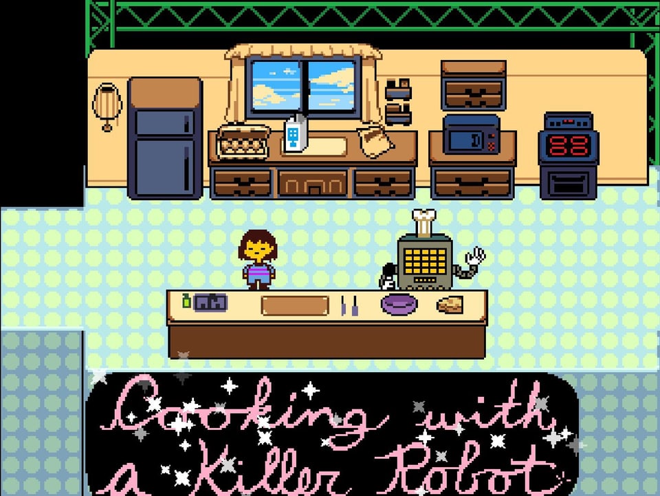 Cooking with a Killer Robot - the Fun Never Ends!