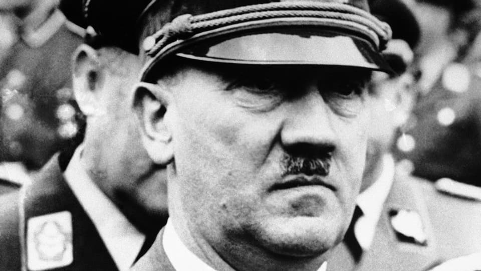 Porträt von Adolf Hitler.