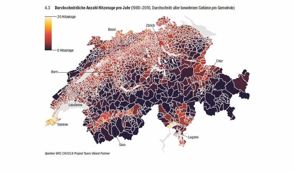 Karte Schweiz