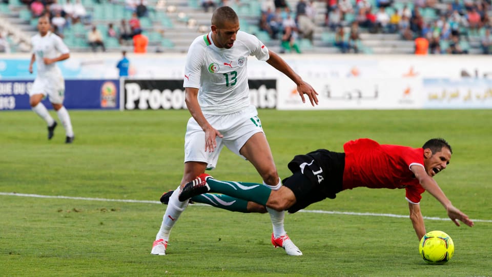 Islam Slimani heisst Algeriens bester Torschütze in der WM-Quali. 