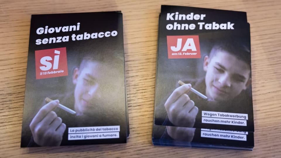 Initiative Tabakwerbeverbot: Der Prävention wurde der Vorrang gegeben