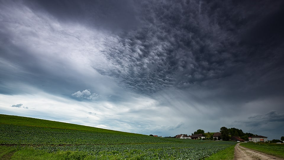 Der Himmel über Fehraltdorf wirkte am 22. Juni unfreundlich.