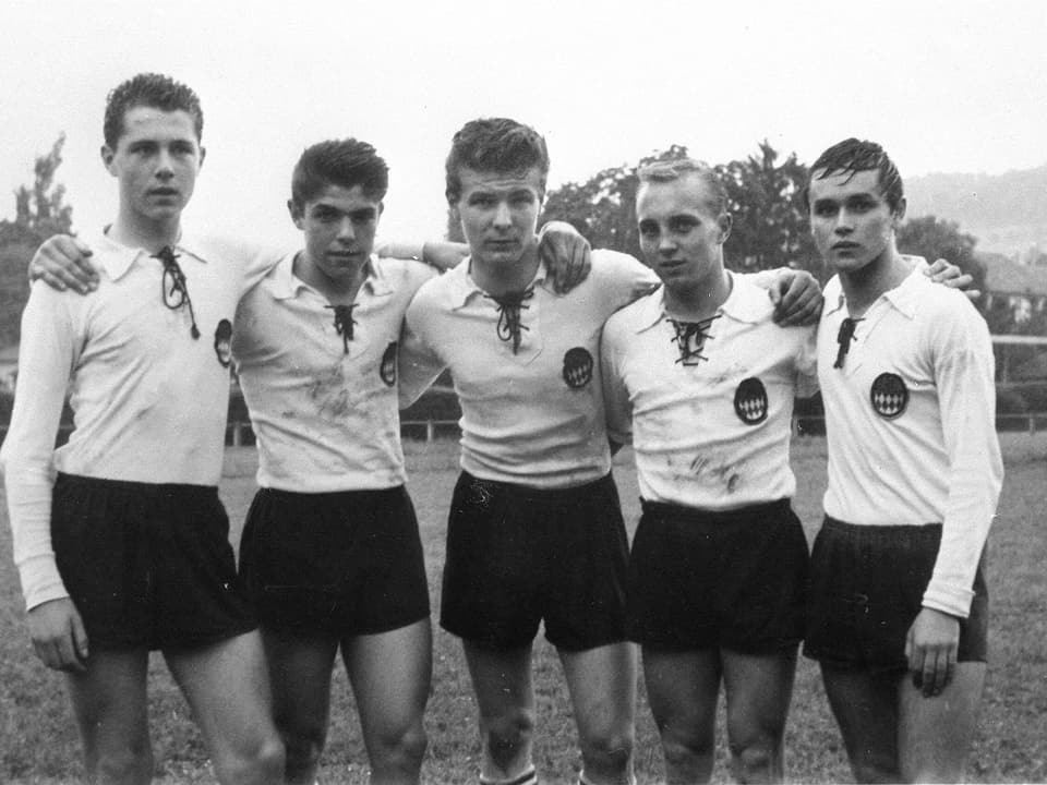 Franz Beckenbauer um 1960 herum.