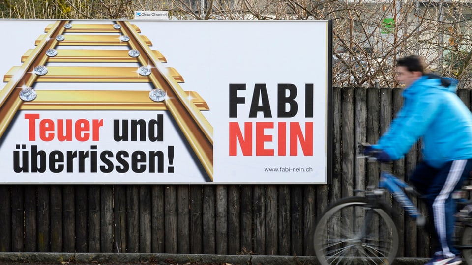 Der Aargauische Gewerbeverband schliesst sich den Fabi-Gegner an und stellt sich damit gegen den nationalen Verband.
