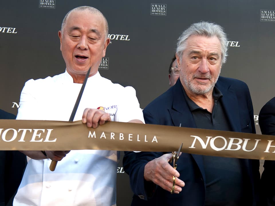 Nobu Matsuhisa und Robert De Niro eröffnen Hotel in Marbella
