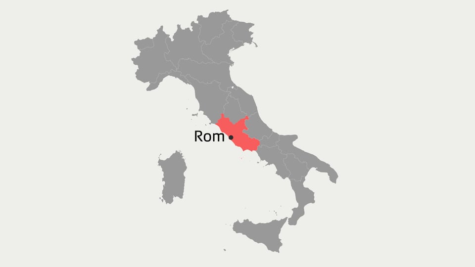 Karte Italiens