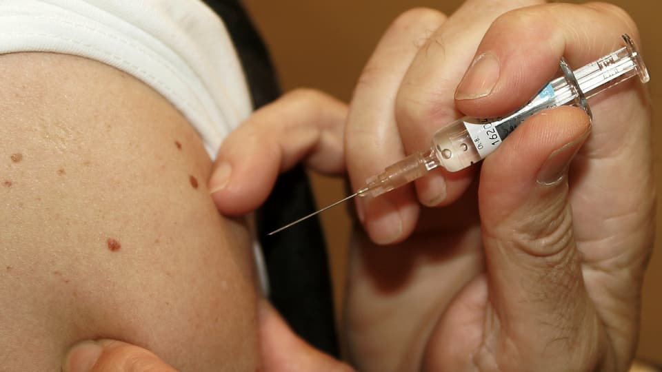 Keine Gefahr wegen der Schweinegrippe, aber Risikopatienten sollten sich impfen lassen, so das Bundesamt für Gesundheit.