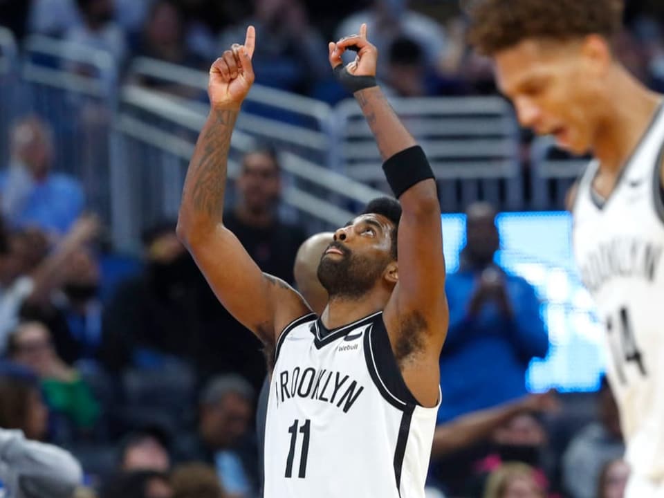 Setzte dem Spiel seinen Stempel auf Kyrie Irving.