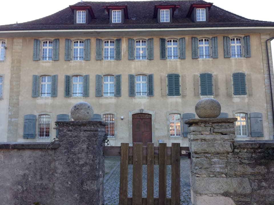 Ein altes Gebäude der Rudolf-Steiner-Schule.