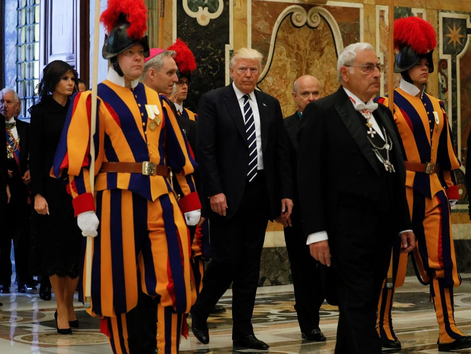 Donald Trump im Vatikan