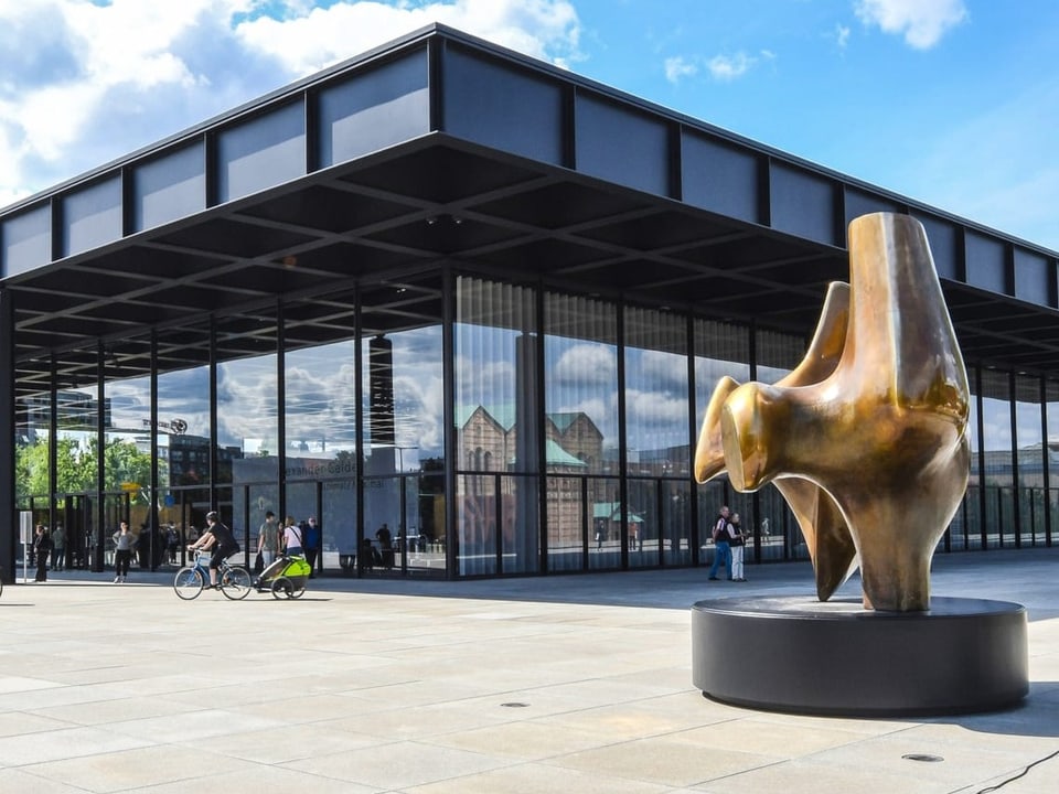 Bild der neuen Nationalgalerie in Berlin