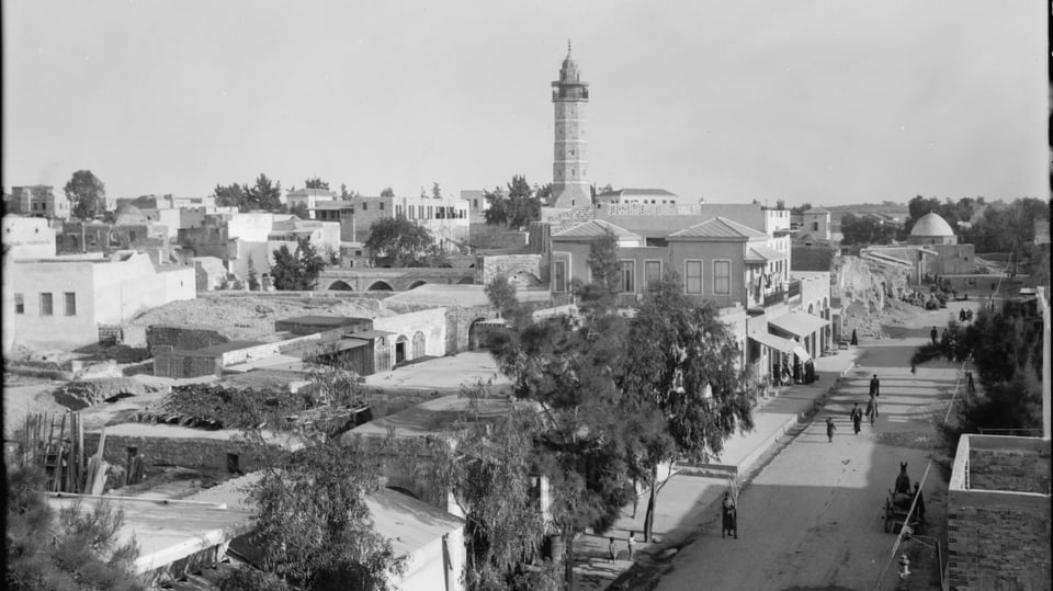 Gaza-Stadt in einer Aufnahme von 1920.