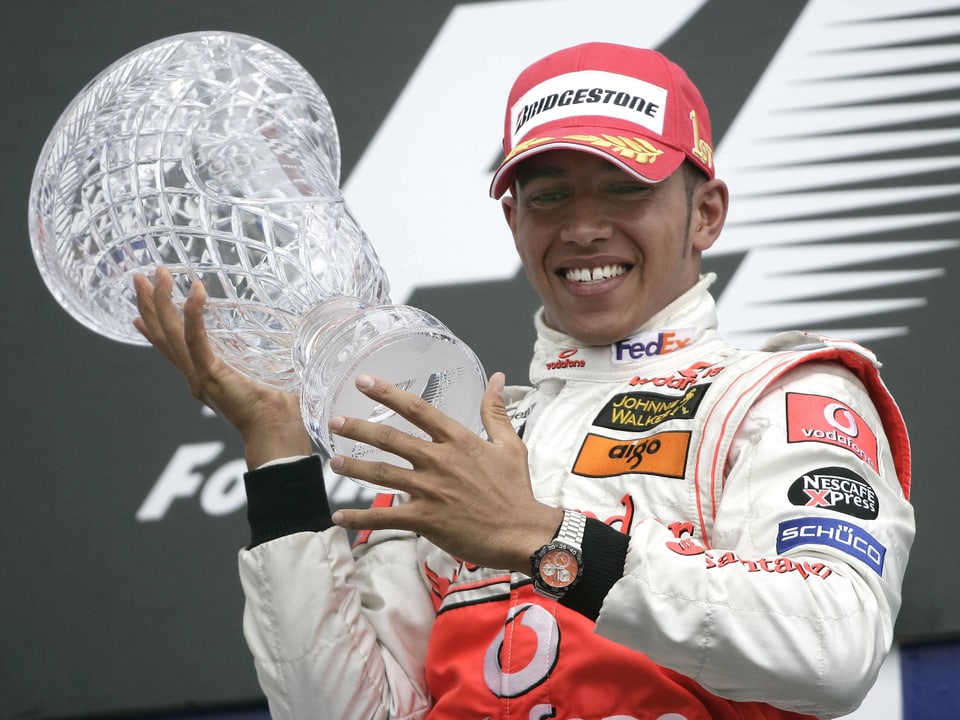 Beim GP von Kanada in Montreal feiert Hamilton in seinem sechsten Rennen den ersten Sieg